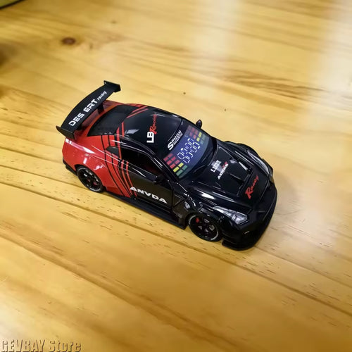 WakeForSpeed™ Supercar Alarm Clock with Digital Display, Sound & LED Lights